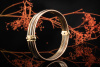 Cartier Armreif Armband in 750er Gelbgold Rotgold Weißgold mit Schraube 