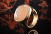 Pomellato Ring Cipria mit Rosenquarz facettiert in Rotgold Rosegold 750 