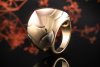 Bulgari BVLGARI Ring Pyramid in 750er Gelbgold mit Spitze in Rosegold 