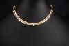 Tiffany & Co Collier Kette mit Diamanten Brillanten Gelbgold mit Platin 