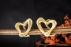 Tiffany & Co. Ohrringe Open Heart Elsa Peretti Ohrclips in Gelbgold 750 