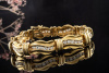 Gelbgold Diamant Armband mit Brillanten 2,70 Carat 19 cm in 585er Gold 