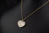 Chopard Collier Happy Diamonds Herz Love Kette Diamanten in Gelbgold 750 