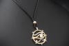 Collier Kette Schutzsymbol Auge des Horus Udjat-Auge Diamanten Gold 750 