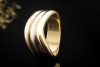 Cartier Trinity Stack Dreier Ring in 750er Roségold Gelbgold Weißgold 