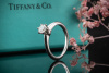 Tiffany & Co. Solitär Ring Setting mit 1 Diamant 0,30 Ct. VS1 in Platin 