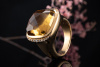 Wempe by Kim Ring Corolle mit Quarz und Diamanten 750er Rosegold Rotgold 