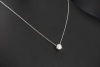 Tiffany Solitaire Collier Kette mit Diamant Anhänger 1,63 Ct. Platin 950 