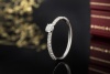 Etincelle de Cartier Ring Solitär Verlobungsring Diamanten 950er Platin 
