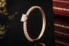 Etincelle de Cartier Ring mit Diamant im Smaragdschliff in Roségold 750 