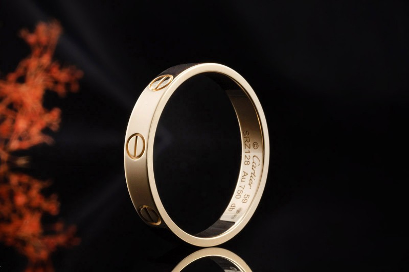 Cartier Love Ring Schmales Modell in Gelbgold 750 Trauring Größe 59 
