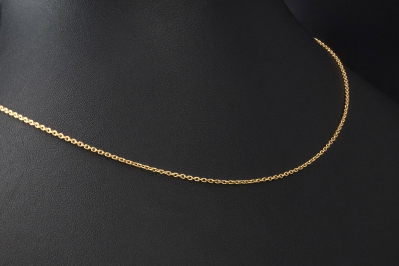 Chopard Kette Collier Gliederkette 38 / 40 / 42 cm Länge in Gelbgold 750 
