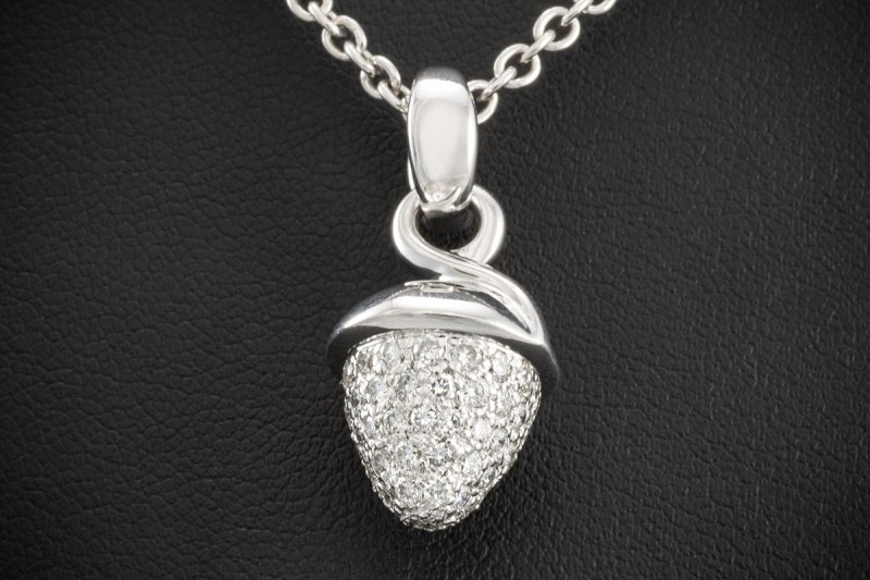 Tamara Comolli Anhänger mit Diamanten Mikado Bouquet Pavé L Weißgold 750 