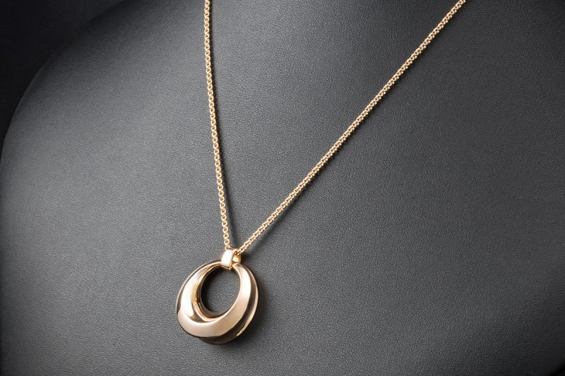 Chopard Collier Imperiale Kette mit Anhänger 60 cm Massiv 750er Roségold 