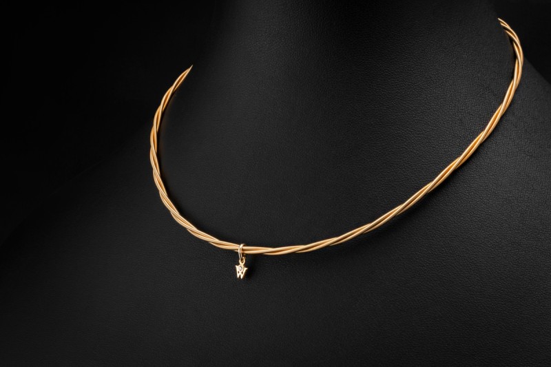 Wellendorff Collier Silky Seidenkordel Kette Gelbgold 750 Full Set 2025 