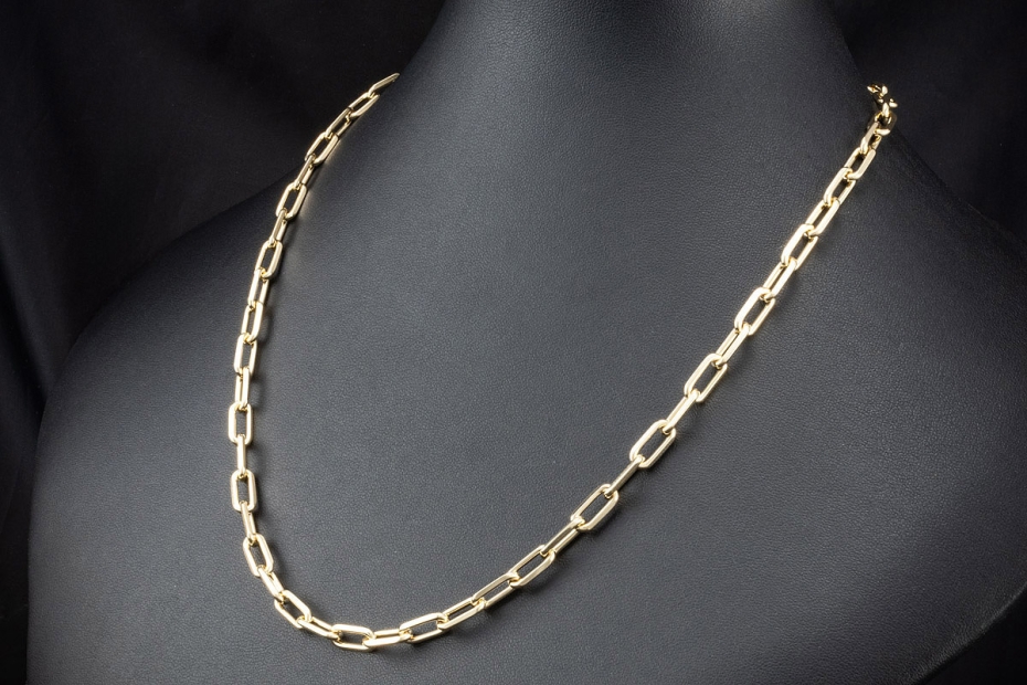 Cartier Kette Collier Spartacus 57 cm Damen und Herren in Gelbgold 750 