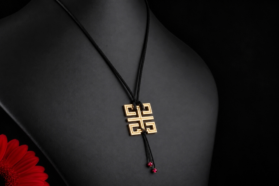 Cartier Collier Kiss of the dragon Le baiser du dragon in 750er Gelbgold 