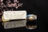 Wellendorff Ronde Anhänger Cinderella Blau Schwarz Diamant Gelbgold 750 