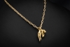 Panthère de Cartier Collier Spartacus Kette Anhänger 750er Gold Full Set 