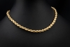 Cartier Collier Vintage Halskette Massiver Klassiker in 750er Gelbgold 