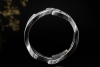 Georg Jensen Ring mit Diamanten Außergewöhnliche 750er Weißgold Arbeit 