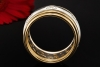 Wempe Ring Drehring mit Diamant Herzen in Weißgold Gelbgold 750 Bicolor 