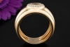 Chopard Happy Diamonds Vintage Ring Herz mit Diamanten in 750er Gelbgold 