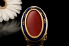 Fabergé Bilderrahmen Aufsteller mit Emaille Limitiert in 750er Gelbgold 