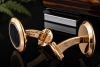 Patek Philippe Calatrava Manschettenknöpfe mit Onyx in Roségold 750 OVP 
