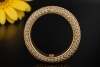 noor Pavé Ring mit weißen und braunen Diamanten in Weißgold Gelbgold 750 