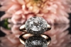 Kleiner Pomellato Ring Tabou mit weißem Topas in 750er Rosegold Rotgold 