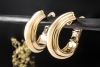 Piaget Possession Ohrringe Creolen Bewegliche Ohrstecker in Gelbgold 750 