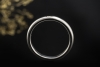 Tiffany & Co. Ring Elsa Peretti Solitär Bandring Diamant in 950er Platin 