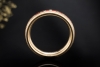 Wellendorff Ring Chili Rot Drehring mit Diamant in 750er Gelbgold Gr. 61 