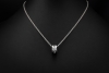 BVLGARI B.zero1 Collier Kette Design Legend Diamanten in 750er Weißgold 