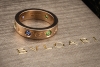 BVLGARI Roman Sorbets Ring mit Amethyst Turmalin Diamant 750er Roségold 