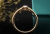 Tiffany & Co. Harmony Ring Solitär Trauring mit Diamant in Roségold 750 
