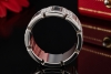 Cartier Tank Française Ring Breites Modell mit Diamanten in Weißgold 750 
