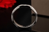 BVLGARI Infinito Ring mit Diamanten Memoire Ehering Platin 950 Full Set 
