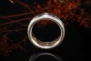 Wellendorff Ring Drehring Schwarze Seide Diamant 750er Weißgold Gr. 51,5 
