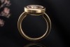 Chopard Ring Happy Spirit mit 1 Diamant Modell Roségold mit Weißgold 750 