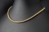 Cartier Collier Vintage Halskette anschmiegsam in 750er Gelbgold 42,5 cm 