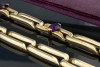 Amethyst Schmuckset Collier Kette Armband in Gold 750 Goldschmiedearbeit 