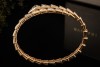 BVLGARI Serpenti Viper Armreif Armspange mit Diamanten Roségold Full Set 
