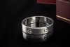 Cartier Love Ring klassisches Modell in 750er Weißgold Größe 72 OVP 