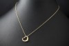 Tiffany Collier Kette Open Heart Elsa Peretti Herz 5 Diamanten Gold 750 