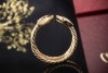 Cartier Ring C de Cartier Rar Offene Schiene geflochten in Gelbgold 750 