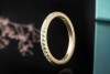 Tiffany & Co. Soleste Offener Eternity Ring Ehering 750er Gelbgold Gr 50 