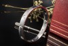 Cartier Love Armreif Armband Bracelet 6 Diamanten Weißgold Gr16 Full Set 