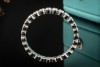 Tiffany & Co. Memoire Ring Ehering mit Diamanten in 950er Platin Gr. 57 